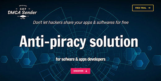DMCA Sender - Anti-Piracy solution